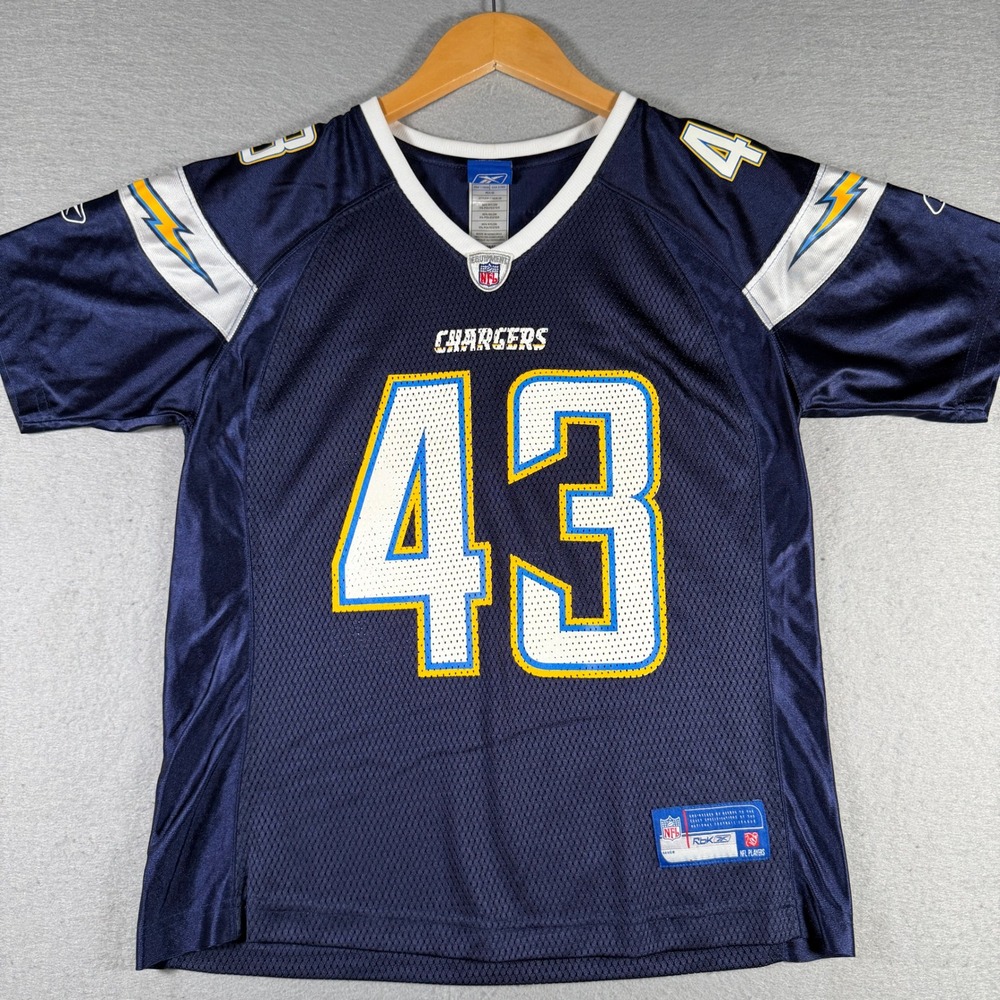Reebok NFL San Diego Chargers Darren Sproles 43‎ Jersey Kids Medium Navy Blue